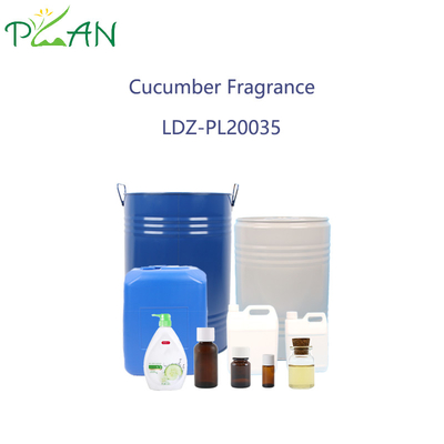 ISO Grade Skin Friendly Cucumber Fragrances Oil Untuk Membuat Shower Gel & Shampoo