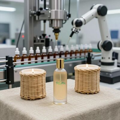 Wewangian Lilin Kedelai Minyak Esens Ylang-ylang Mawar Untuk Produksi Lilin Beraroma Dengan Sampel Gratis