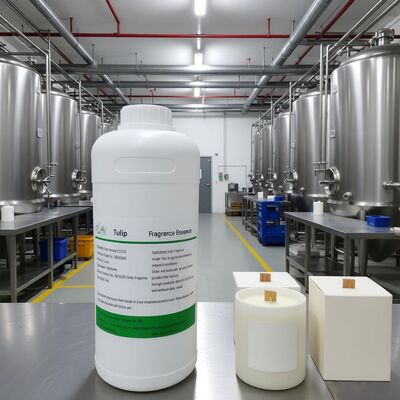 Tulip Aroma Lilin minyak wangi dengan Grand Arsitektur Bunga multi-lapisan Bunga Buket Untuk Proses Panas Lilin Bau Produksi