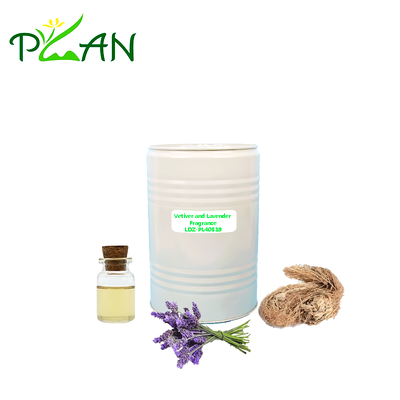 Minyak wangi lilin Vetiver dan minyak wangi lavender untuk proses dingin dan panas Lilin beraroma Produksi / pembuatan dengan sampel gratis